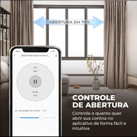 Cortina Inteligente EKAZA