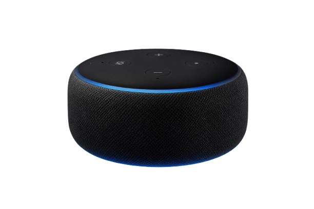 Echo Dot Alexa sem fundo