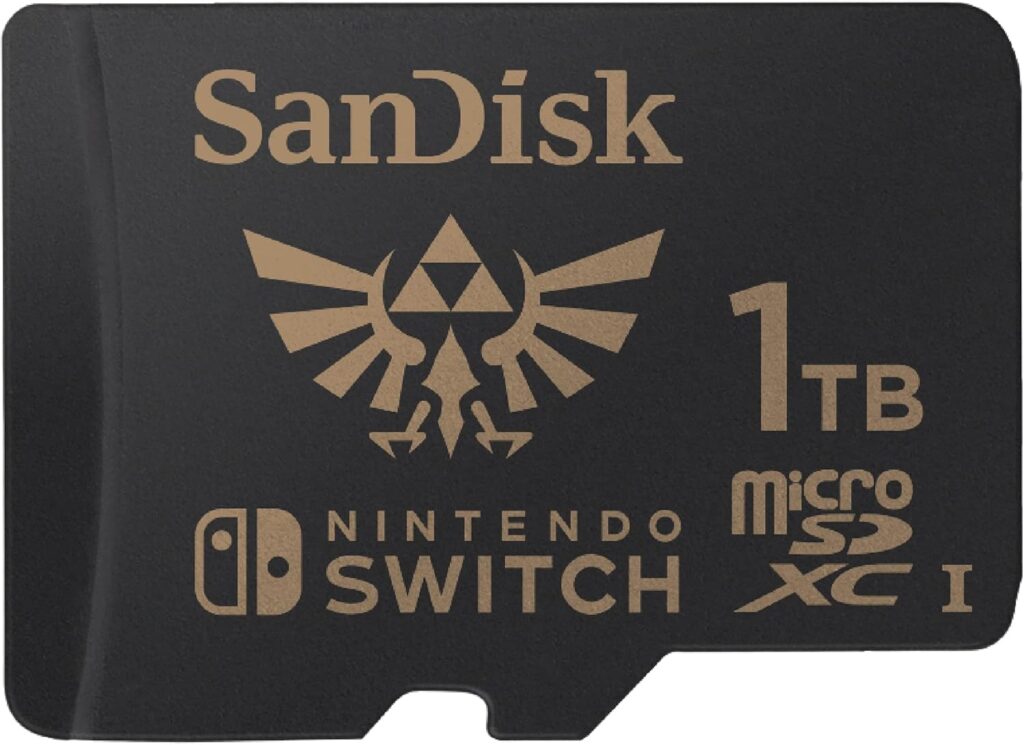 💾 Cartão de memória SanDisk Micro SDXC 1TB para Nintendo Switch, fotos e vídeos