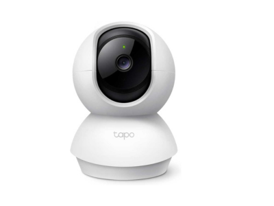 Câmera de segurança TP-Link Tapo C200, Wi-Fi 360º, 1080p Full HD, visão noturna, áudio bidirecional, detecção de movimento, compatível com Alexa, armazenamento local de 512GB e na nuvem