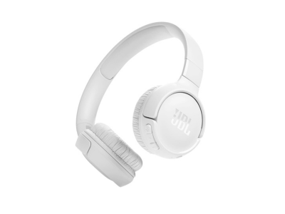 Fone de ouvido JBL Tune 520BT, headphone on-ear sem fio, cor branca