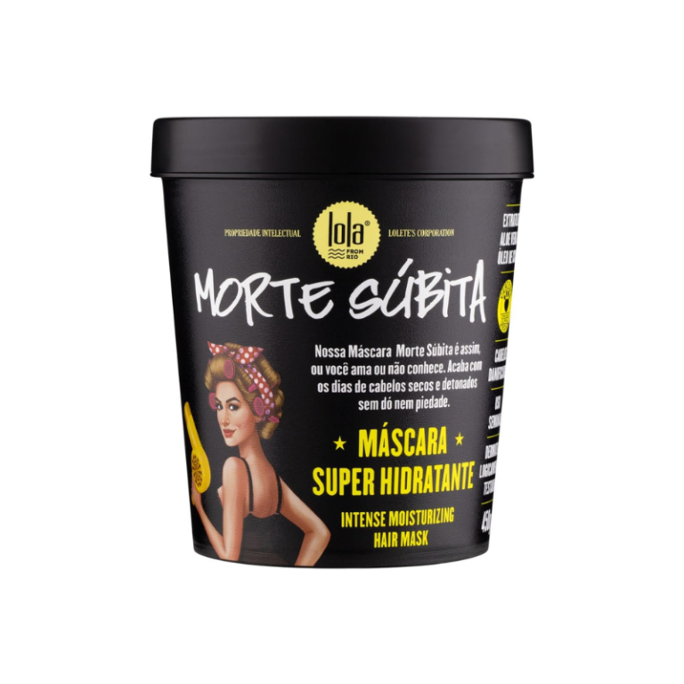 💥 Morte Súbita Lola 450g: Hidratação Intensa e Recuperação Imediata para Seus Cabelos!