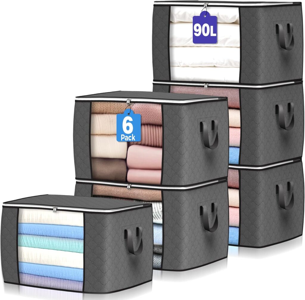 Organizadores inteligentes para armário, com divisórias e potes, mantendo gavetas, prateleiras e utensílios domésticos perfeitamente organizados