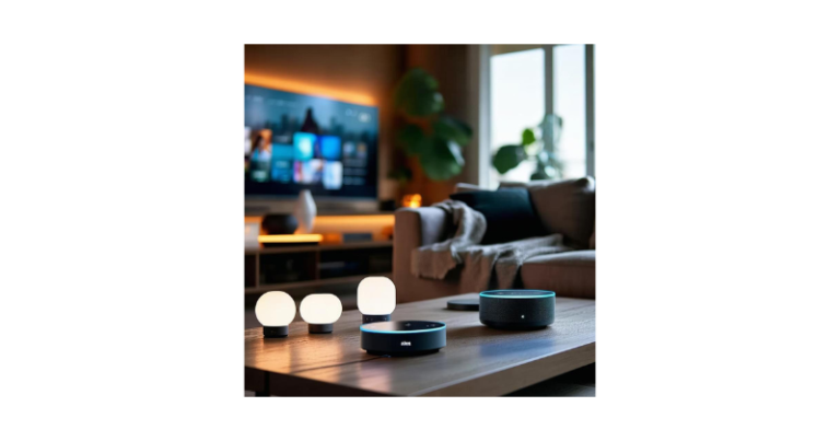 Setup de automação residencial simples mostrando como montar uma casa inteligente gastando pouco em 2026