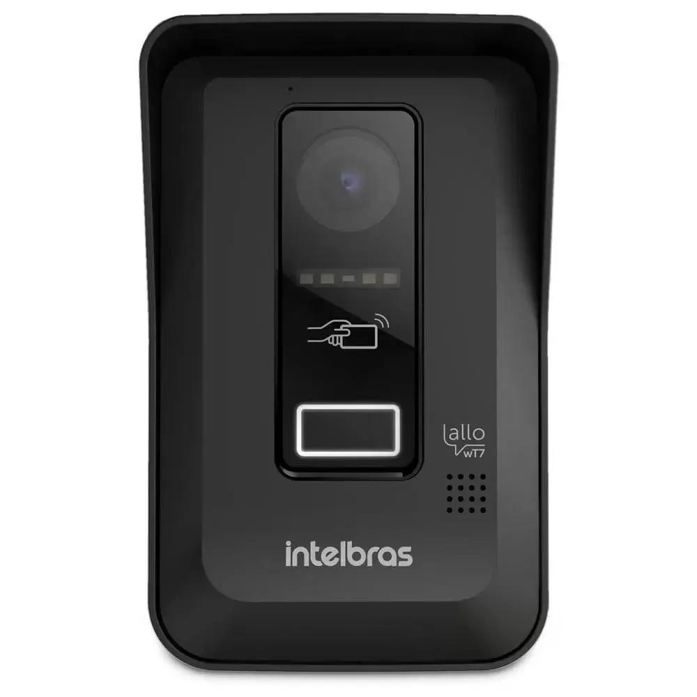 Intelbras vídeo porteiro Wi-Fi instalado em residência com acesso pelo celular
